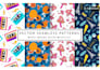 create bold seamless textile patterns in coreldraw